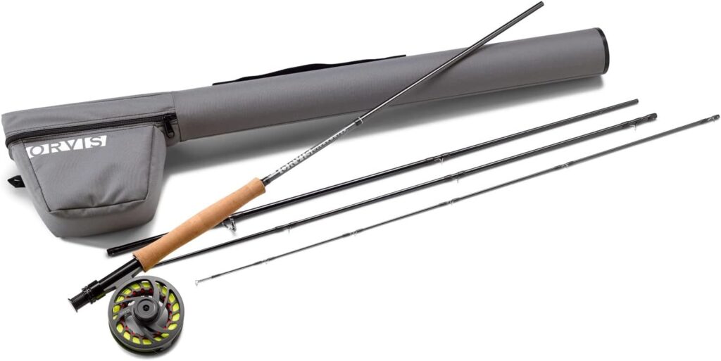 Orvis Clearwater Fly Rod Outfit - 5,6,8 Weight Fly Fishing Rod and Reel Combo Starter Kit with Large Arbor Reel and Case